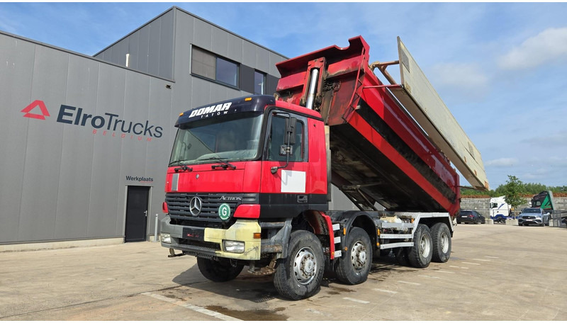 Mercedes-Benz Actros 4148 (8X8 / EPS / LAMES / GRAND PONT / V8 / COUVERTURE BENNE / GRAND BENNE !!!) - מזהיר: תמונה 4 Mercedes-Benz Actros 4148 (8X8 / EPS / LAMES / GRAND PONT / V8 / COUVERTURE BENNE / GRAND BENNE !!!) - מזהיר: תמונה 4