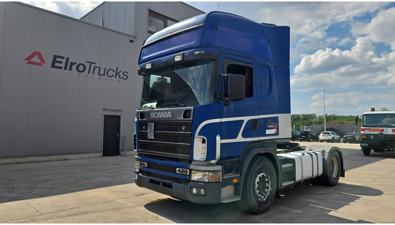 Scania 124-420 (MANUAL GEARBOX / BOITE MANUELLE / AIRCO / AC) - יחידת טרקטור: תמונה 1 Scania 124-420 (MANUAL GEARBOX / BOITE MANUELLE / AIRCO / AC) - יחידת טרקטור: תמונה 1