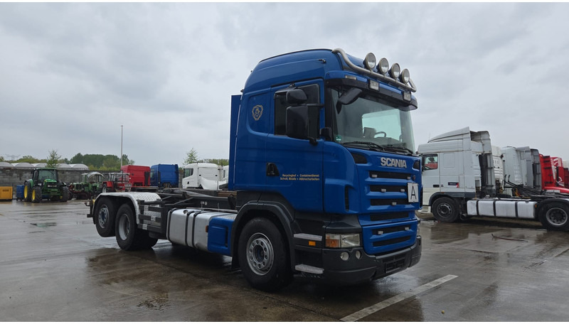 Scania R 470 (329.000 KM !! / GERMAN REGISTRATION / 6X2 / LENKACHSE / RETARDER / 21 TONS HOOK) - משאית הרמת וו: תמונה 3 Scania R 470 (329.000 KM !! / GERMAN REGISTRATION / 6X2 / LENKACHSE / RETARDER / 21 TONS HOOK) - משאית הרמת וו: תמונה 3