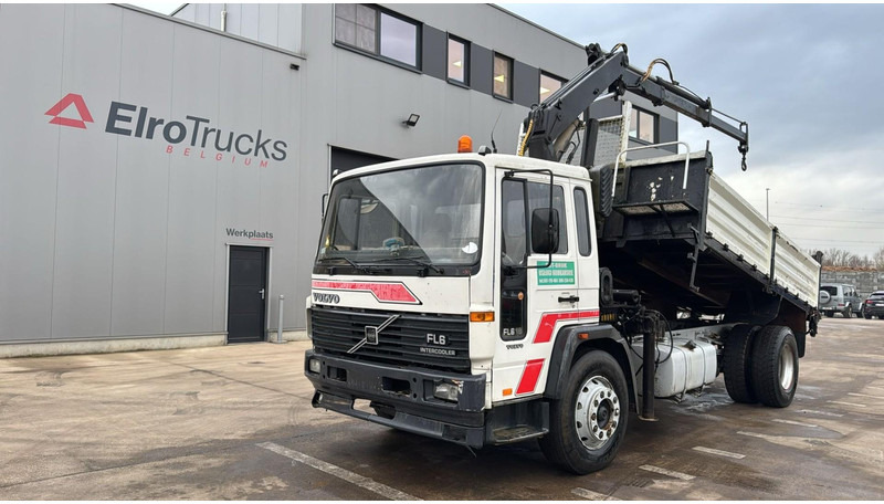 Volvo FL 6-18 (MANUAL PUMP / CRANE HIAB 090 / STEEL SUSP. / LAMES / POMPE MANUELLE / 18 TONS) - מזהיר, משאית מנוף: תמונה 1 Volvo FL 6-18 (MANUAL PUMP / CRANE HIAB 090 / STEEL SUSP. / LAMES / POMPE MANUELLE / 18 TONS) - מזהיר, משאית מנוף: תמונה 1