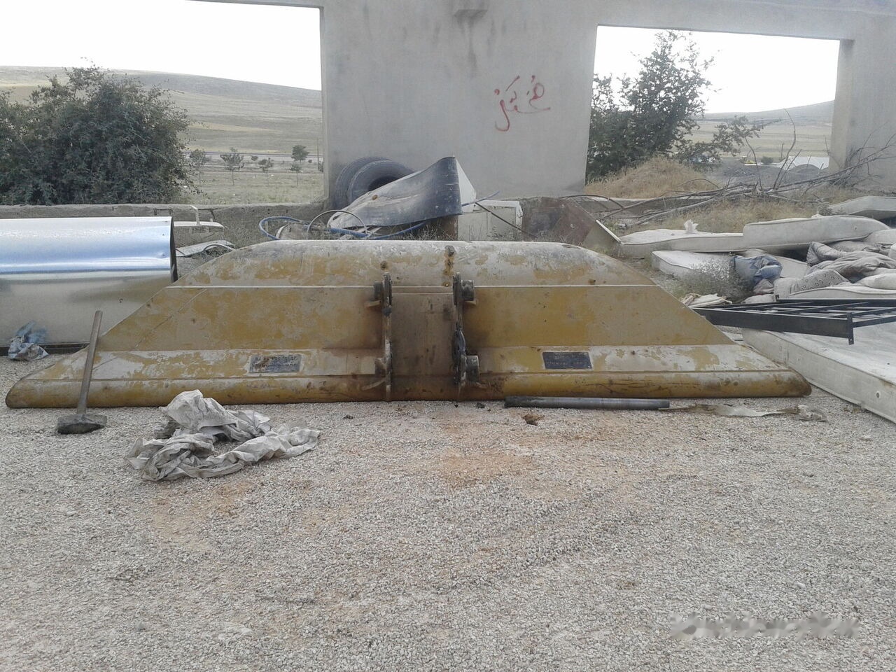 Galen TRAPEZOID BUCKET (V Ditch Bucket) - דלי מחפר: תמונה 5 Galen TRAPEZOID BUCKET (V Ditch Bucket) - דלי מחפר: תמונה 5