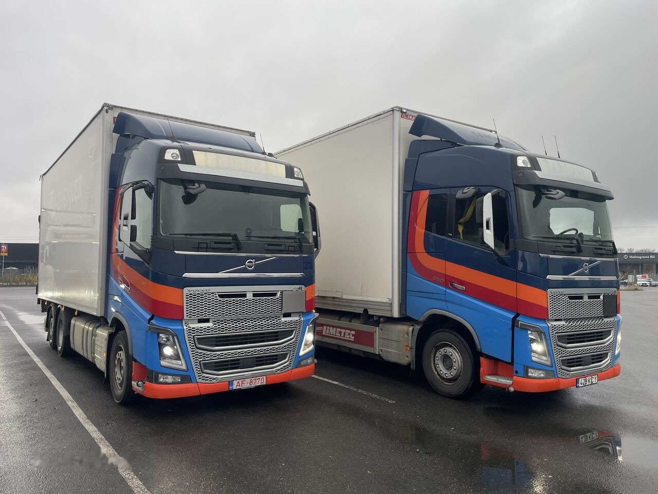 Volvo FH550 - משאית תיבה: תמונה 1 Volvo FH550 - משאית תיבה: תמונה 1