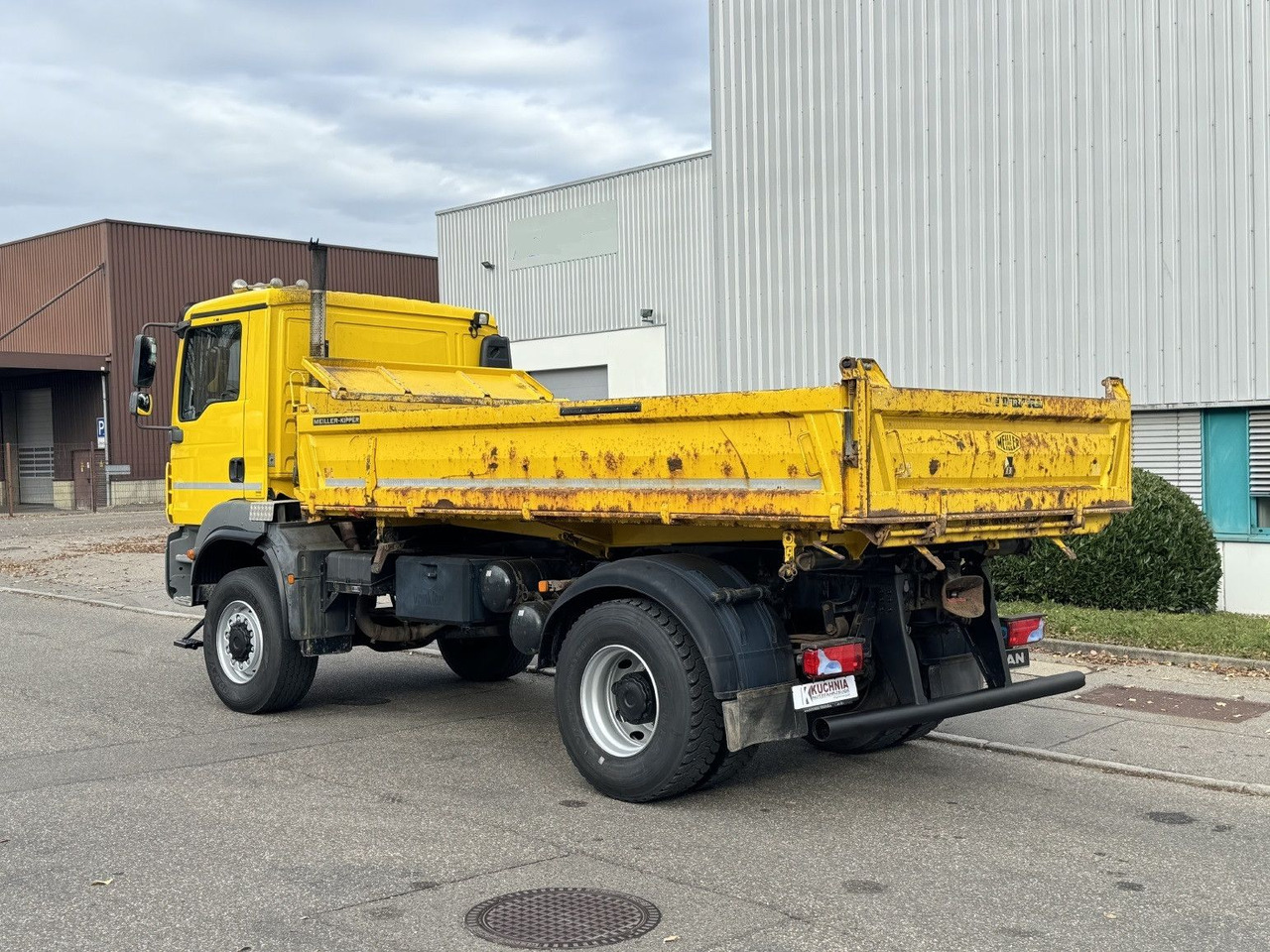 MAN TGM 18.340 4x4 ALLRAD MEILLER 3-S Kipper AHK - מזהיר: תמונה 5 MAN TGM 18.340 4x4 ALLRAD MEILLER 3-S Kipper AHK - מזהיר: תמונה 5