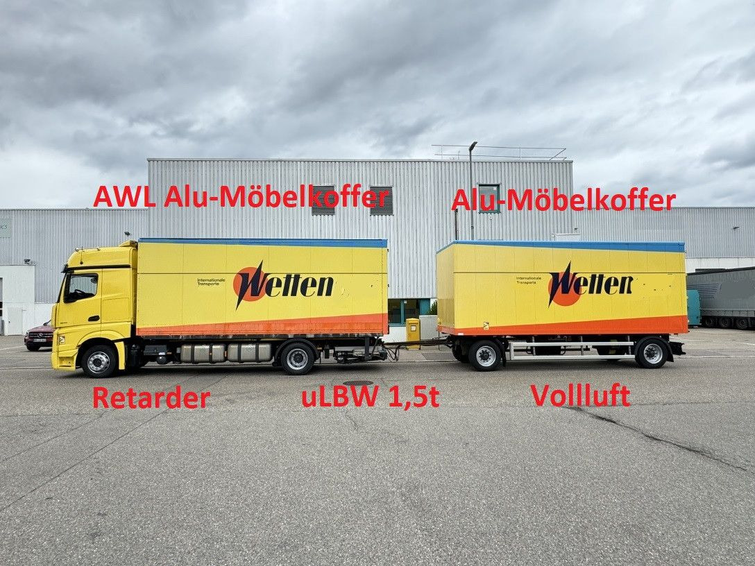 Mercedes-Benz Actros 1848 LL Gr.Haus AWL-Möbelkoffer uLBW - משאית תיבה: תמונה 2 Mercedes-Benz Actros 1848 LL Gr.Haus AWL-Möbelkoffer uLBW - משאית תיבה: תמונה 2
