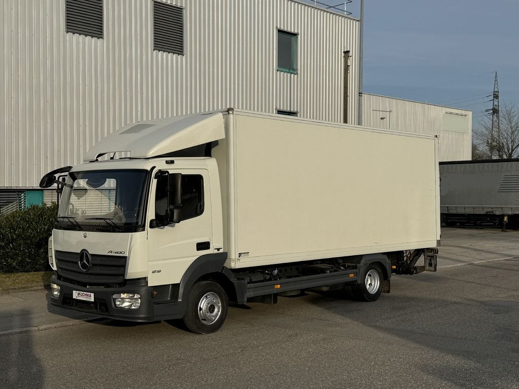 Mercedes-Benz Atego 818L Koffer 6,3m LBW Klima Autom. Luftgef. - כלי רכב מסחרי עם תיבה: תמונה 1 Mercedes-Benz Atego 818L Koffer 6,3m LBW Klima Autom. Luftgef. - כלי רכב מסחרי עם תיבה: תמונה 1