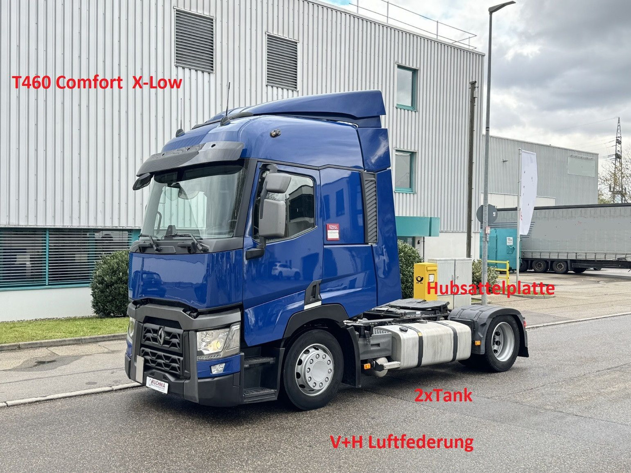 Renault T460 S-Cab X-Low 2-Tanks Hubsattel Standklima - יחידת טרקטור: תמונה 1 Renault T460 S-Cab X-Low 2-Tanks Hubsattel Standklima - יחידת טרקטור: תמונה 1