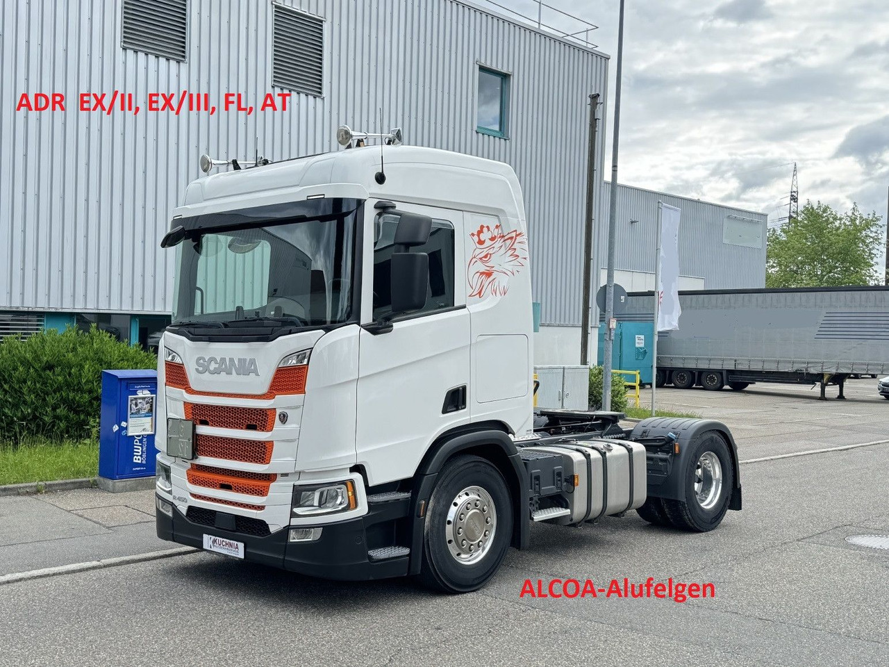Scania R 450 ADR FL AT EX/II EX/III Retarder Alcoa TOP - יחידת טרקטור: תמונה 1 Scania R 450 ADR FL AT EX/II EX/III Retarder Alcoa TOP - יחידת טרקטור: תמונה 1