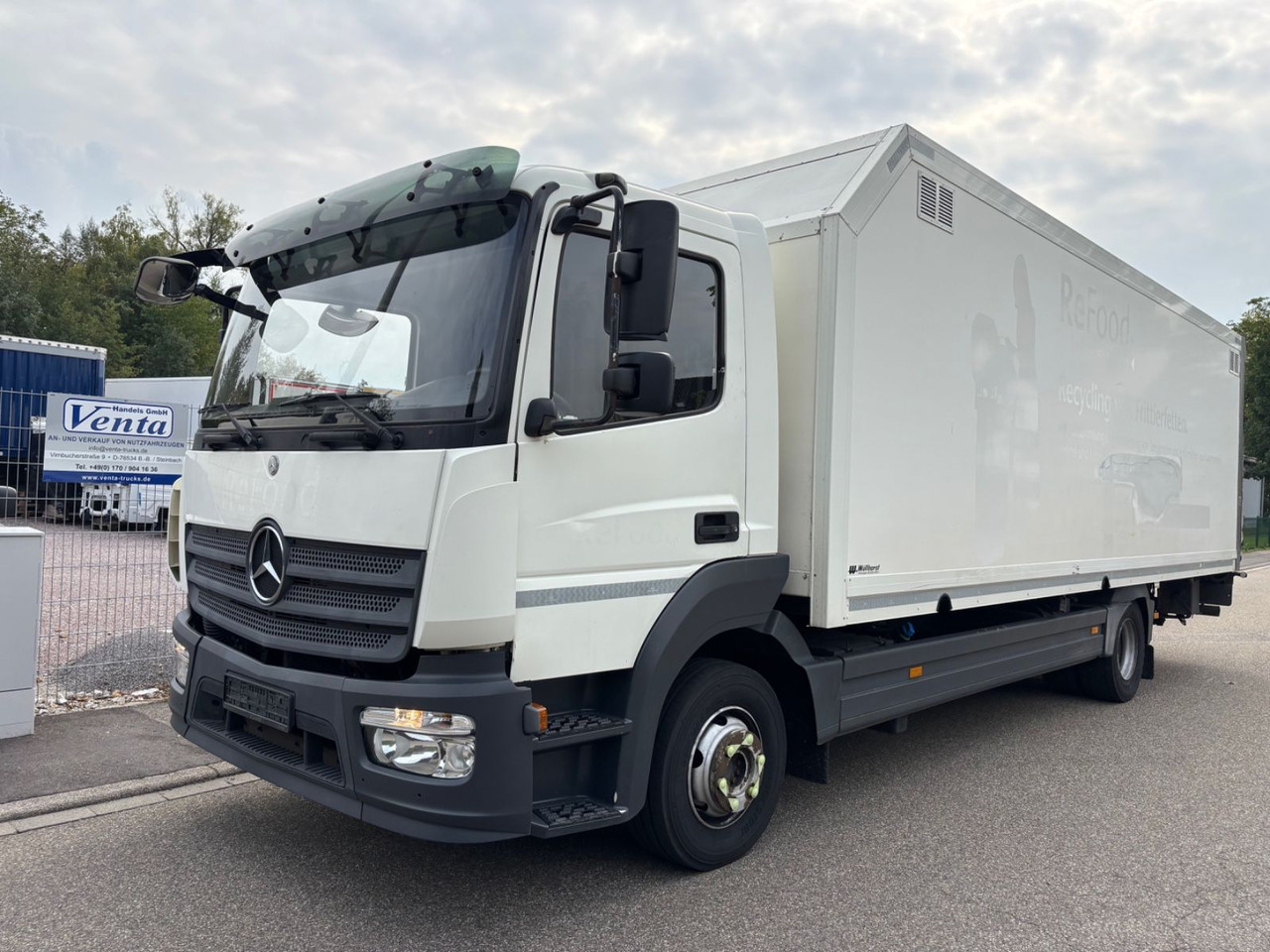 Mercedes-Benz Atego III 1223L, Euro-6, Klima, LBW - משאית תיבה: תמונה 1 Mercedes-Benz Atego III 1223L, Euro-6, Klima, LBW - משאית תיבה: תמונה 1