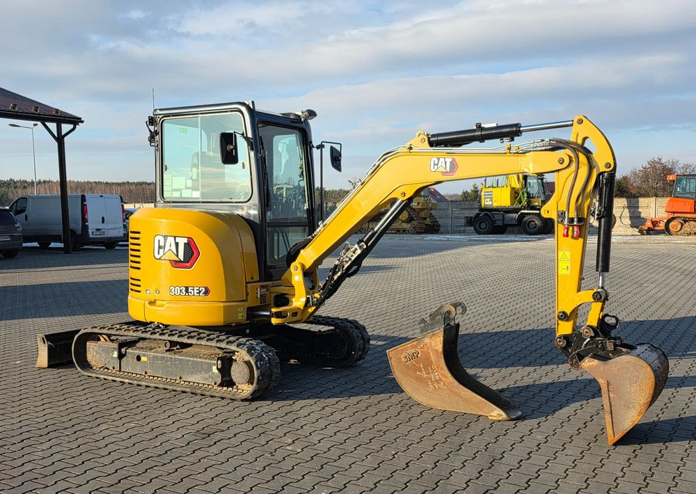 Caterpillar 303.5E2 CR, 2021 ROK, 1100 MTH - מיני מחפר: תמונה 1 Caterpillar 303.5E2 CR, 2021 ROK, 1100 MTH - מיני מחפר: תמונה 1