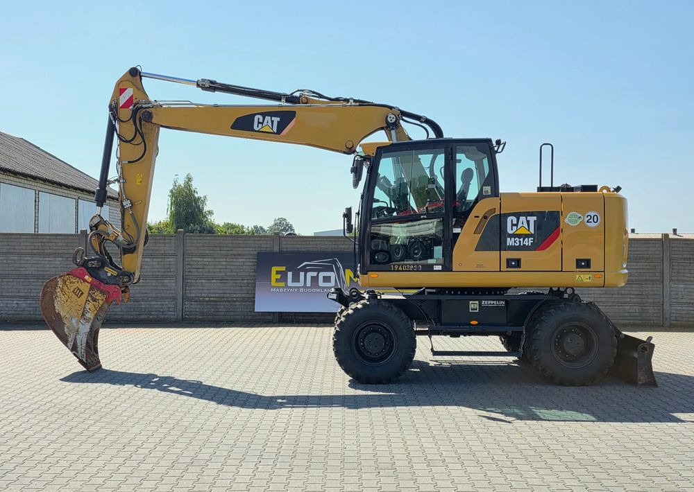 Caterpillar M314F, 2019 ROK, 3300 MTH, OIL QUICK OQ 65 - מחפר גלגלים: תמונה 2 Caterpillar M314F, 2019 ROK, 3300 MTH, OIL QUICK OQ 65 - מחפר גלגלים: תמונה 2