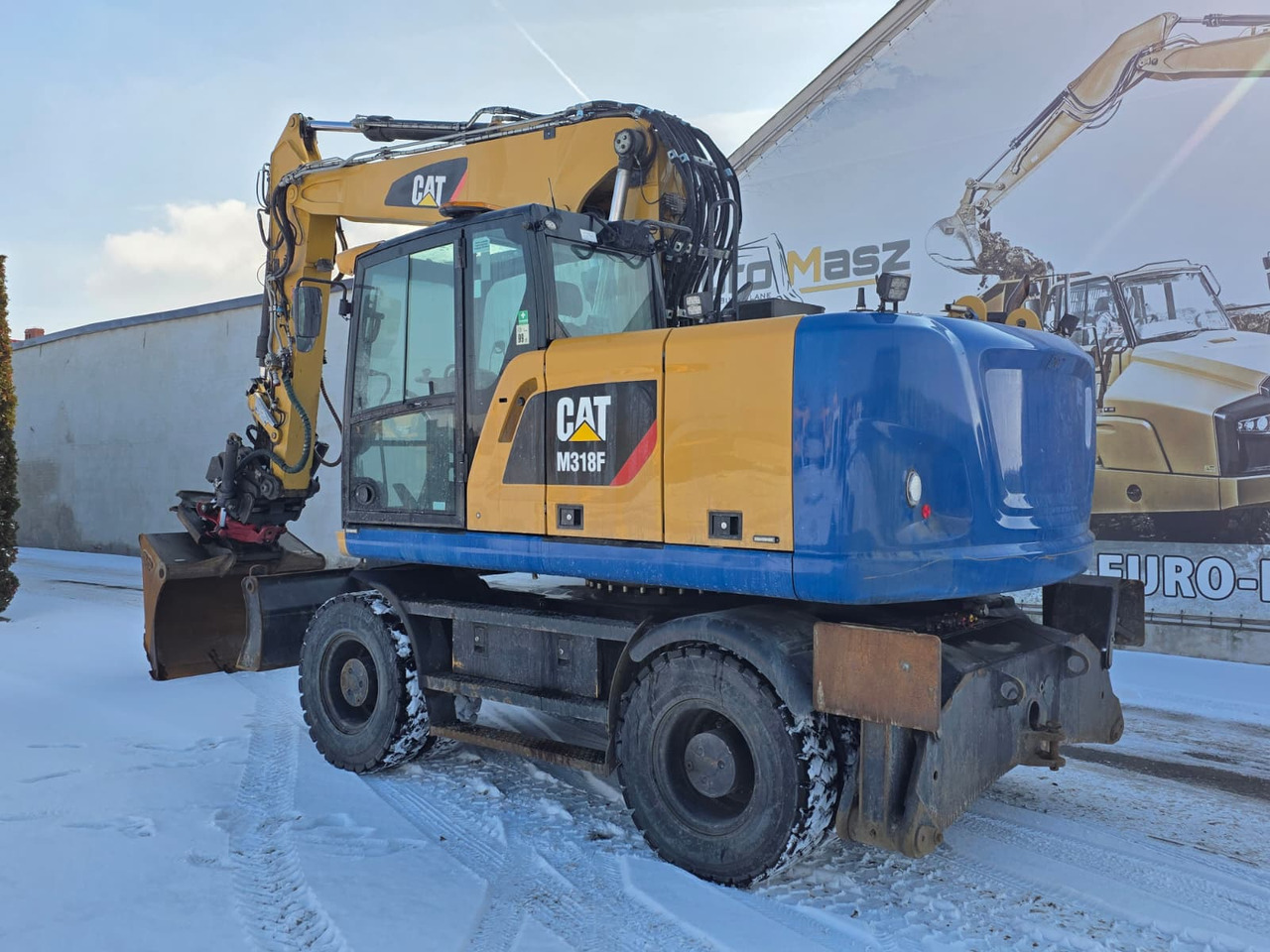 Caterpillar M318F, 2018 ROK, PODPORY + PŁUG, ROTOTILT - מחפר גלגלים: תמונה 3 Caterpillar M318F, 2018 ROK, PODPORY + PŁUG, ROTOTILT - מחפר גלגלים: תמונה 3