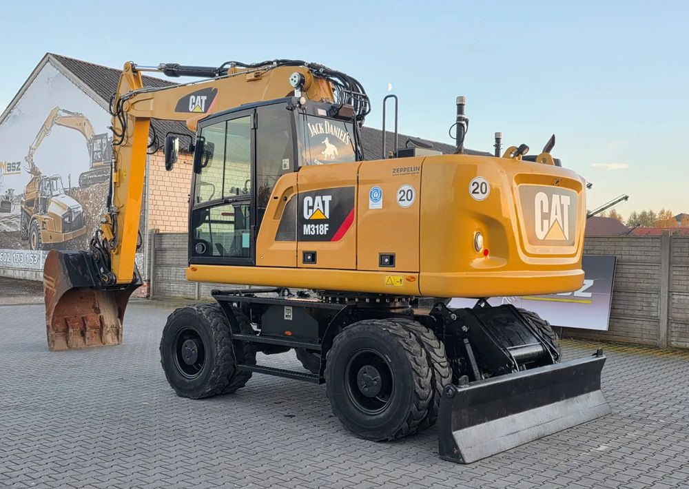Caterpillar M318F, 2019 ROK, IMPORT NIEMCY - מחפר גלגלים: תמונה 3 Caterpillar M318F, 2019 ROK, IMPORT NIEMCY - מחפר גלגלים: תמונה 3