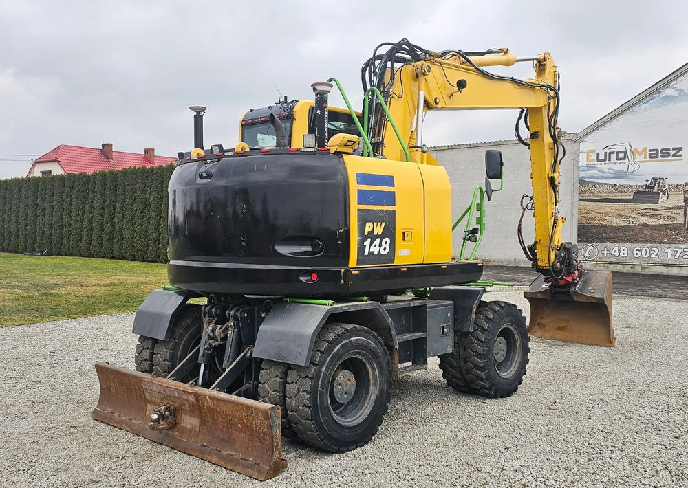 Komatsu PW 148-10, 2016 ROK, SYSTEM LEICA 3D - מחפר גלגלים: תמונה 5 Komatsu PW 148-10, 2016 ROK, SYSTEM LEICA 3D - מחפר גלגלים: תמונה 5