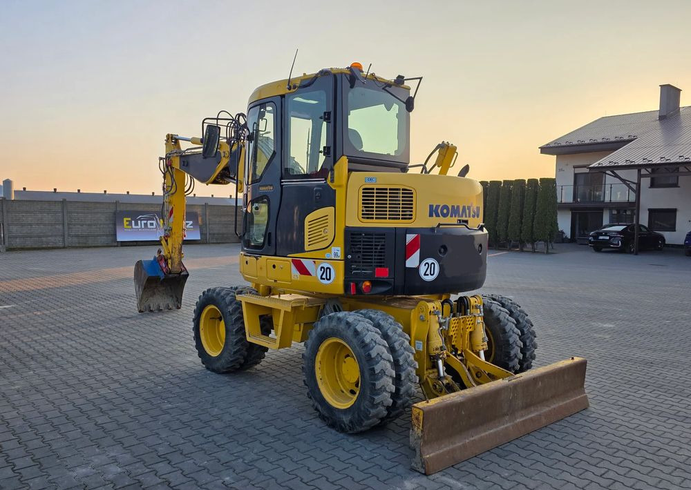 Komatsu PW 98MR-8, 2017 ROK, 5200 MTH, BEZ DPF i ADBLUE - מחפר גלגלים: תמונה 5 Komatsu PW 98MR-8, 2017 ROK, 5200 MTH, BEZ DPF i ADBLUE - מחפר גלגלים: תמונה 5