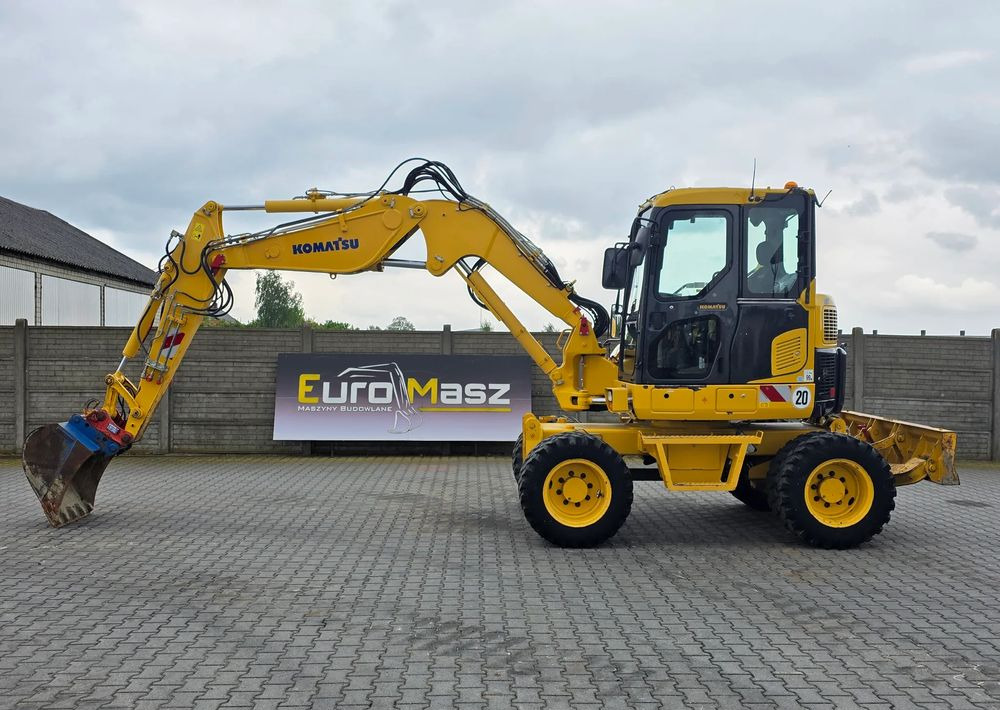 Komatsu PW 98MR-8, 2017 ROK, 5200 MTH, BEZ DPF i ADBLUE - מחפר גלגלים: תמונה 2 Komatsu PW 98MR-8, 2017 ROK, 5200 MTH, BEZ DPF i ADBLUE - מחפר גלגלים: תמונה 2