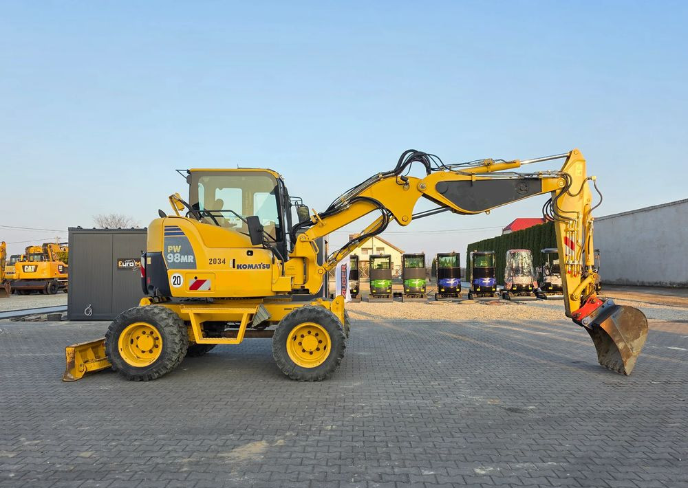 Komatsu PW 98MR-8, 2017 ROK, 5200 MTH, BEZ DPF i ADBLUE - מחפר גלגלים: תמונה 2 Komatsu PW 98MR-8, 2017 ROK, 5200 MTH, BEZ DPF i ADBLUE - מחפר גלגלים: תמונה 2