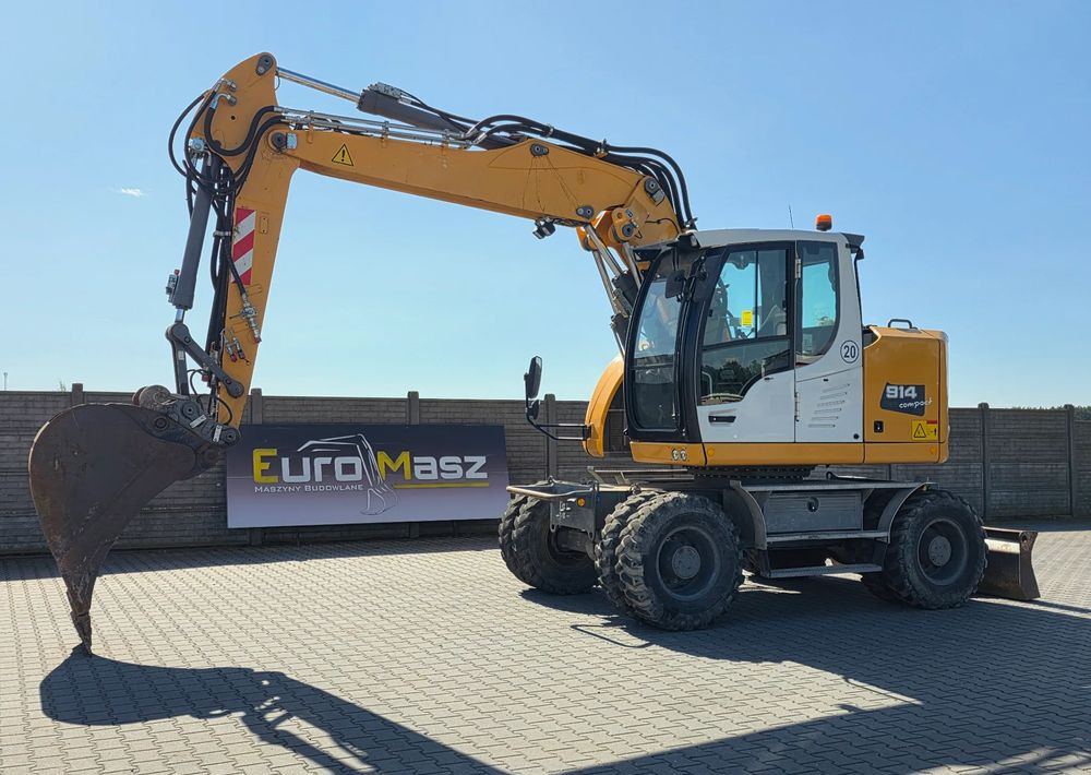 Liebherr A914 COMPACT, 2015 ROK, SW 48 szybkozłącze - מחפר גלגלים: תמונה 1 Liebherr A914 COMPACT, 2015 ROK, SW 48 szybkozłącze - מחפר גלגלים: תמונה 1