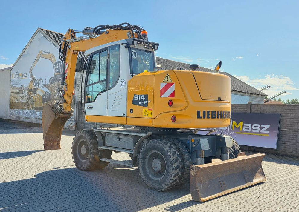 Liebherr A914 COMPACT, 2015 ROK, SW 48 szybkozłącze - מחפר גלגלים: תמונה 3 Liebherr A914 COMPACT, 2015 ROK, SW 48 szybkozłącze - מחפר גלגלים: תמונה 3
