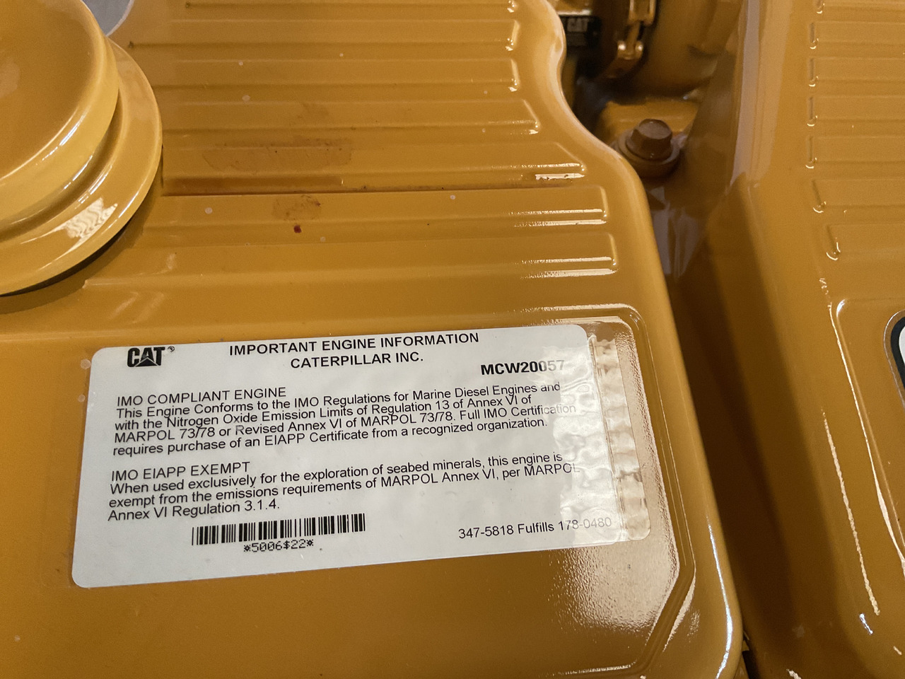 Caterpillar C15 Acert - מנוע: תמונה 3 Caterpillar C15 Acert - מנוע: תמונה 3