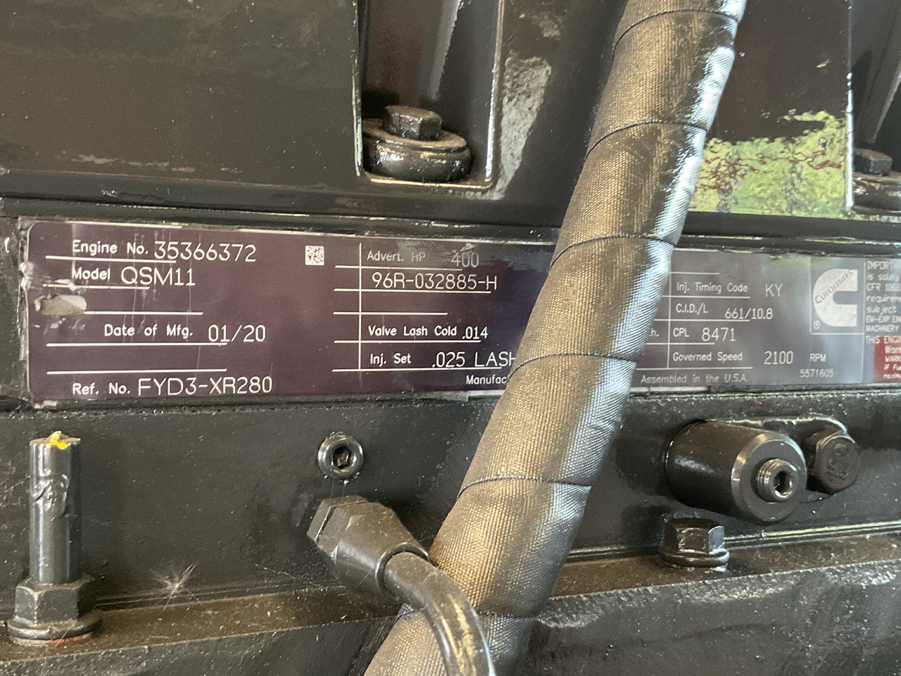 Cummins QSM11, brand new diesel engine. CPL 8471 - מנוע: תמונה 5 Cummins QSM11, brand new diesel engine. CPL 8471 - מנוע: תמונה 5