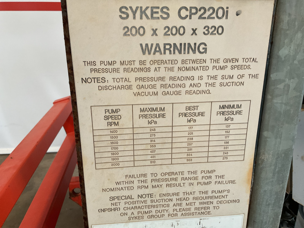 Sykes CP220i water pump, very complete. Perkins powered water pump. - משאבת מים: תמונה 5 Sykes CP220i water pump, very complete. Perkins powered water pump. - משאבת מים: תמונה 5