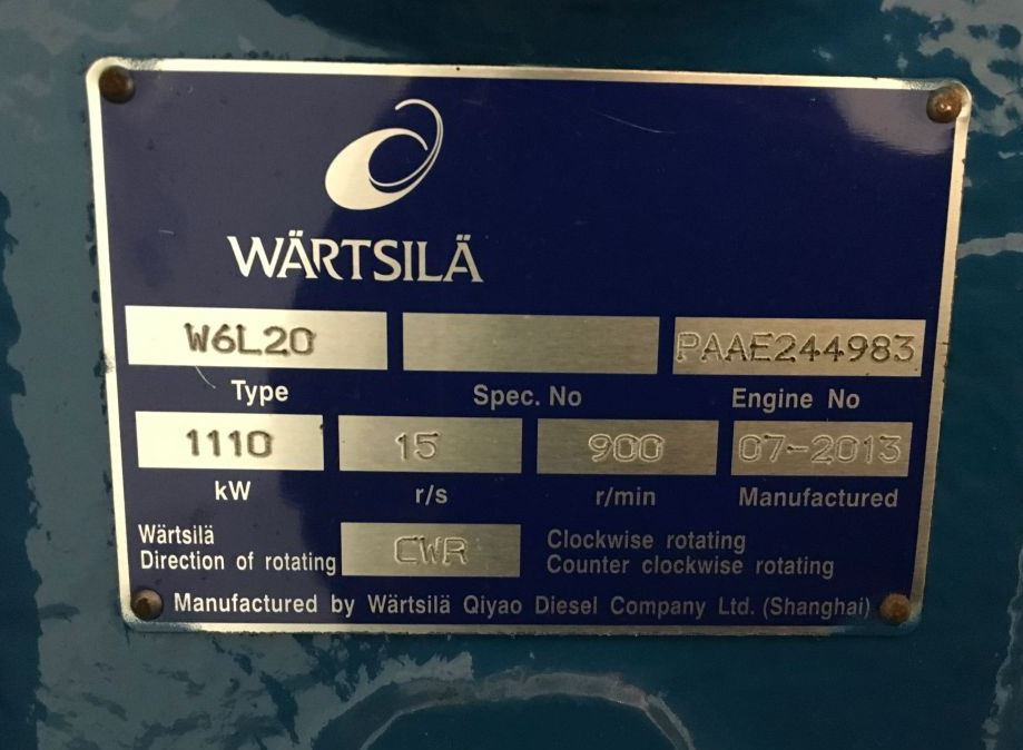 Wartsila W6L20, 1765 KVABrand new - ערכת גנרטורים: תמונה 5 Wartsila W6L20, 1765 KVABrand new - ערכת גנרטורים: תמונה 5