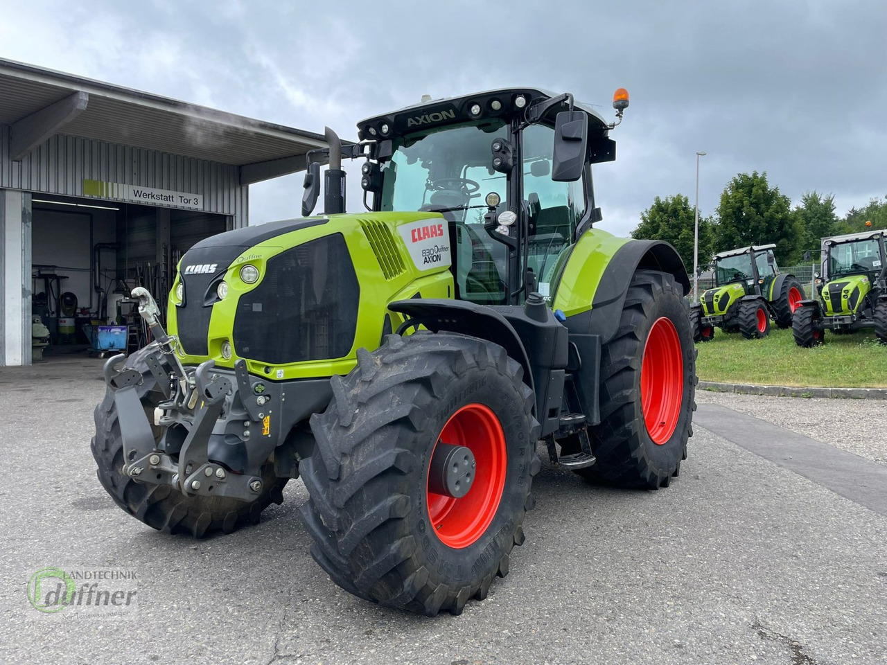 CLAAS Axion 830 C-MATIC - טרקטור חקלאי: תמונה 1 CLAAS Axion 830 C-MATIC - טרקטור חקלאי: תמונה 1