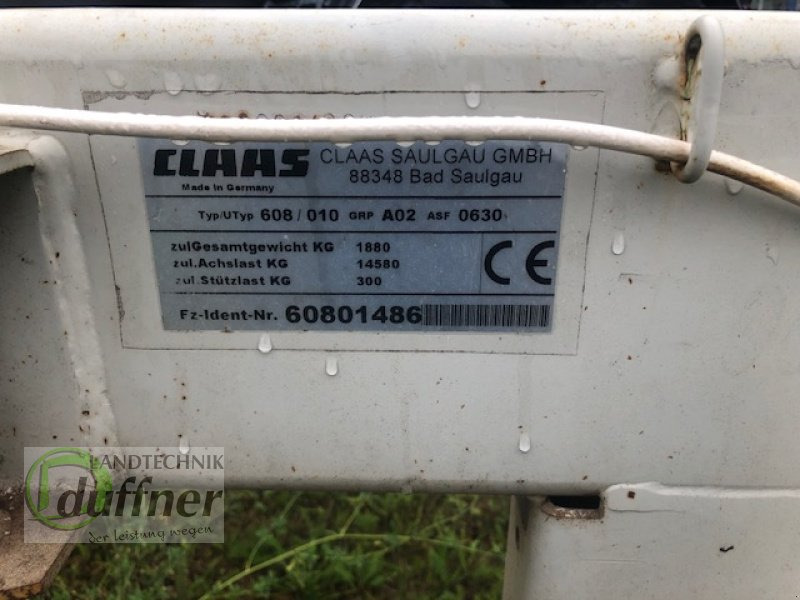 CLAAS Liner 1250 - גורף/ מגרפה: תמונה 4 CLAAS Liner 1250 - גורף/ מגרפה: תמונה 4
