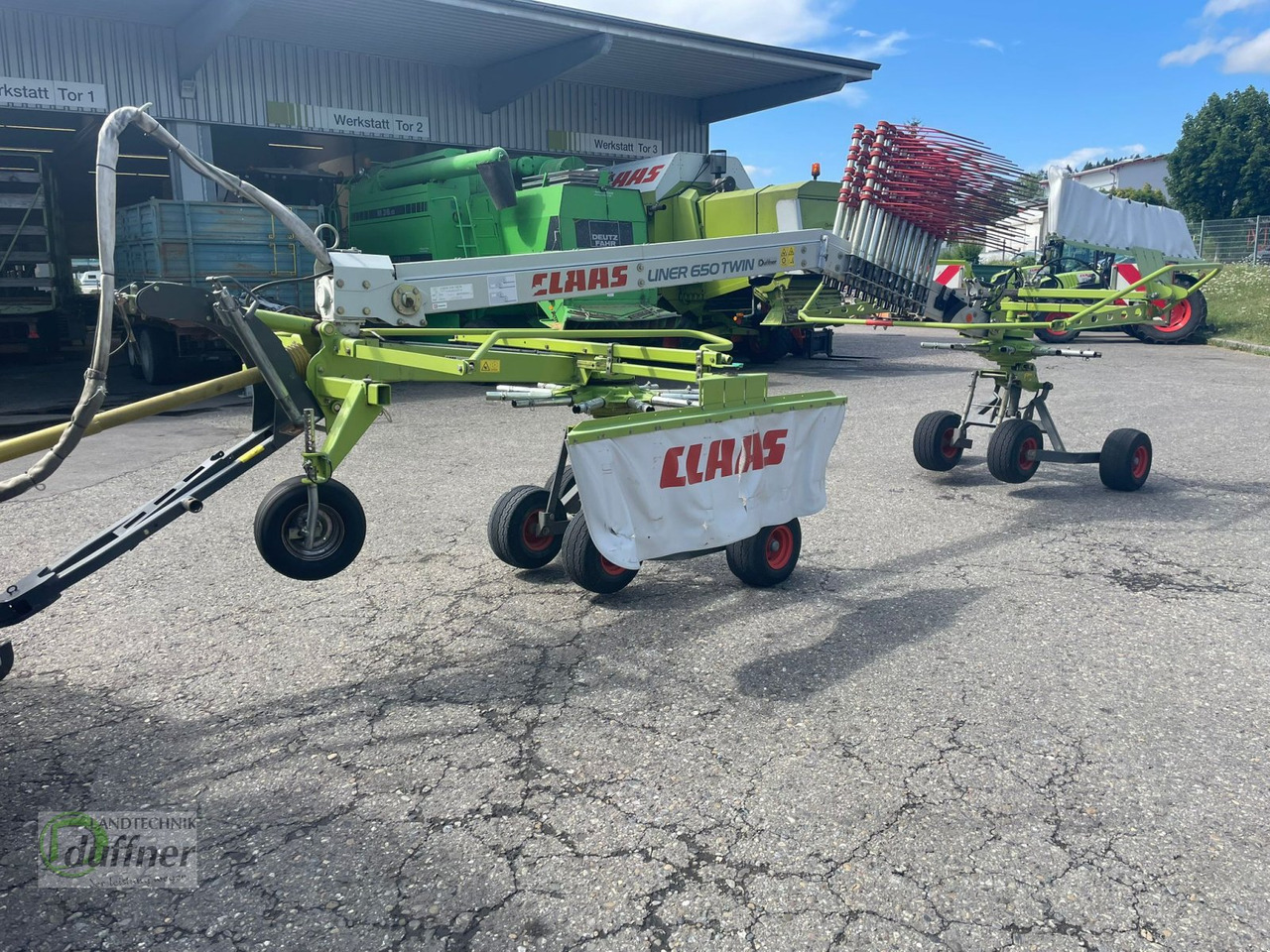 CLAAS Liner 650 Twin - גורף/ מגרפה: תמונה 5 CLAAS Liner 650 Twin - גורף/ מגרפה: תמונה 5