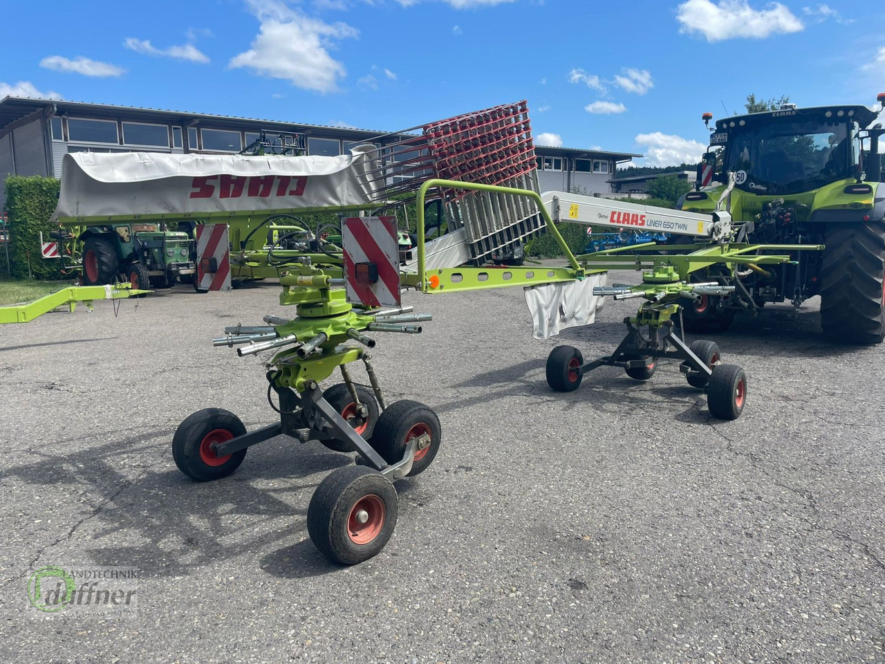 CLAAS Liner 650 Twin - גורף/ מגרפה: תמונה 2 CLAAS Liner 650 Twin - גורף/ מגרפה: תמונה 2