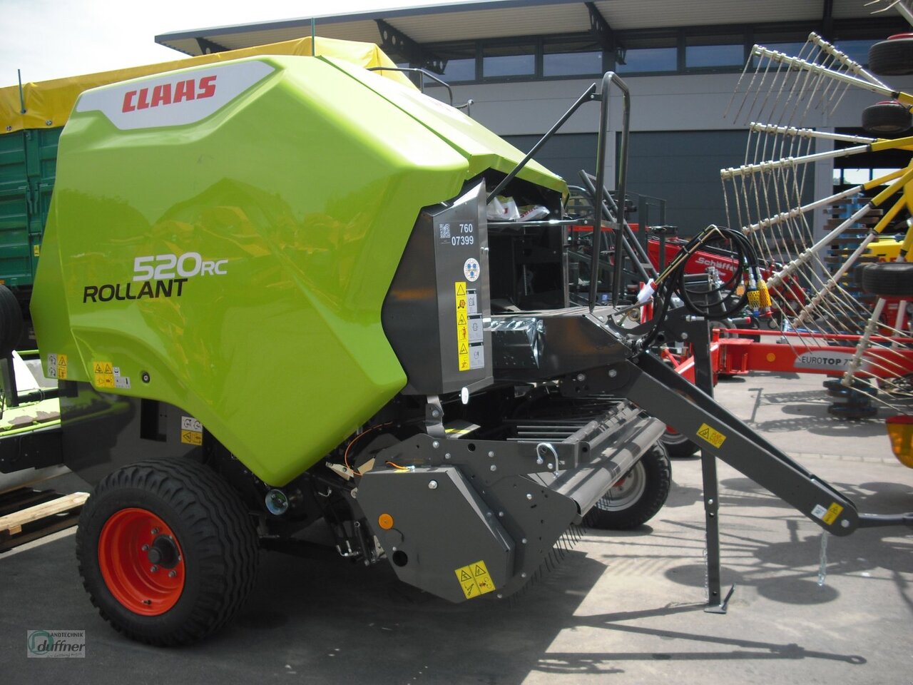 CLAAS ROLLANT 520 RC - מכונת צרור עגולה: תמונה 5 CLAAS ROLLANT 520 RC - מכונת צרור עגולה: תמונה 5