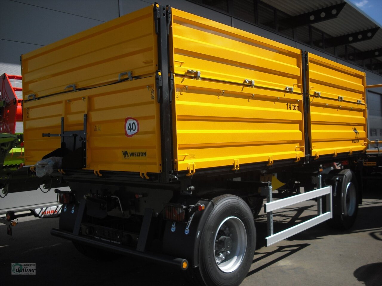 WIELTON PRS-1W14 - מסיר פסולת/ קרון נגרר חקלאי: תמונה 4 WIELTON PRS-1W14 - מסיר פסולת/ קרון נגרר חקלאי: תמונה 4