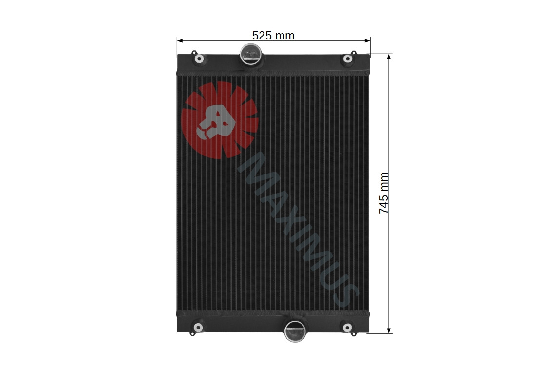 CASE NEW HOLLAND MAGNUM 235 250 260 280 290 310 315 340 370 D150C D180C - רדיאטור עבור טרקטור חקלאי: תמונה 3 CASE NEW HOLLAND MAGNUM 235 250 260 280 290 310 315 340 370 D150C D180C - רדיאטור עבור טרקטור חקלאי: תמונה 3