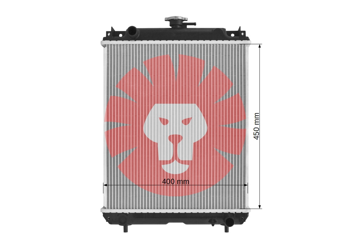 KOMATSU PC40MRX , PC40MR , PC45MRX , PC45MR - רדיאטור עבור מיני מחפר: תמונה 3 KOMATSU PC40MRX , PC40MR , PC45MRX , PC45MR - רדיאטור עבור מיני מחפר: תמונה 3