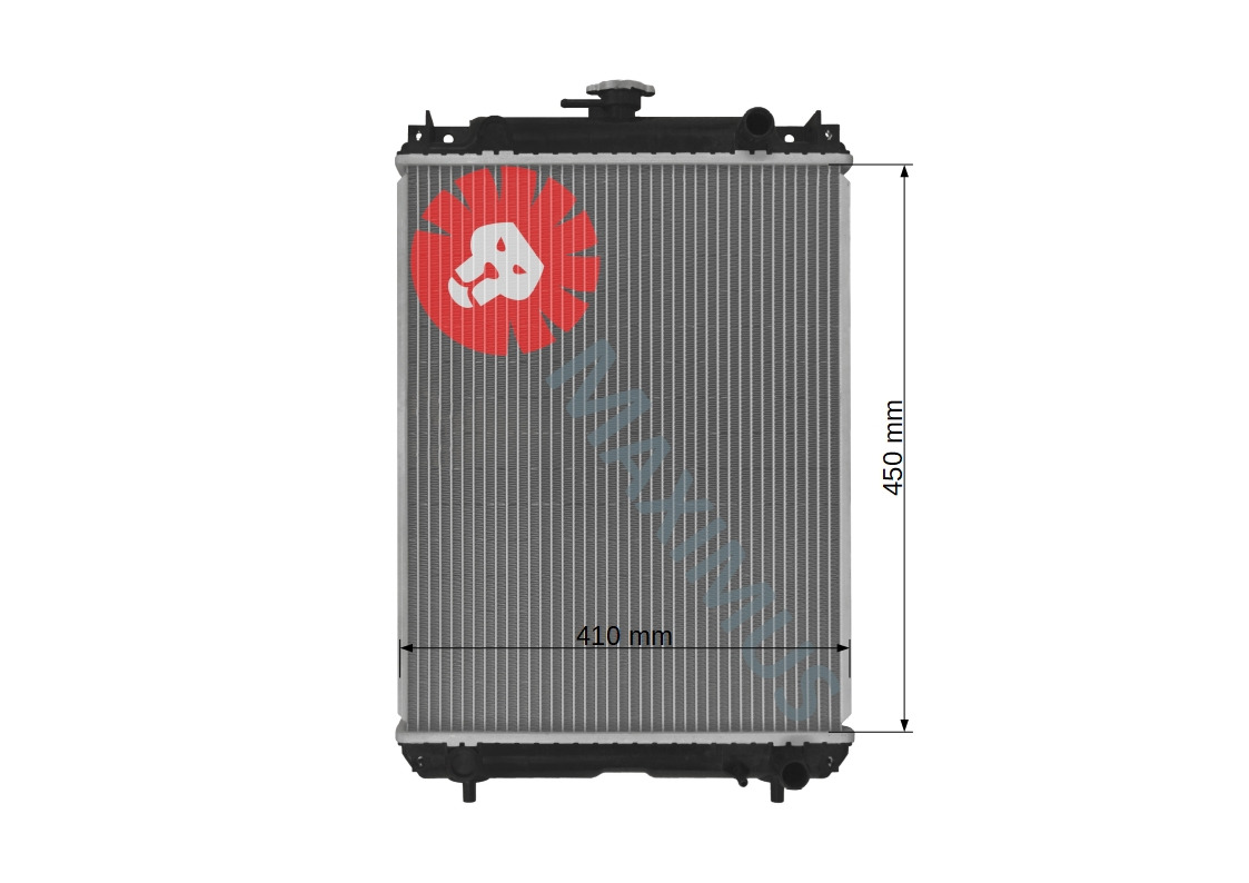 KOMATSU PC40MRX , PC40MR , PC45MRX , PC45MR - רדיאטור עבור מיני מחפר: תמונה 2 KOMATSU PC40MRX , PC40MR , PC45MRX , PC45MR - רדיאטור עבור מיני מחפר: תמונה 2