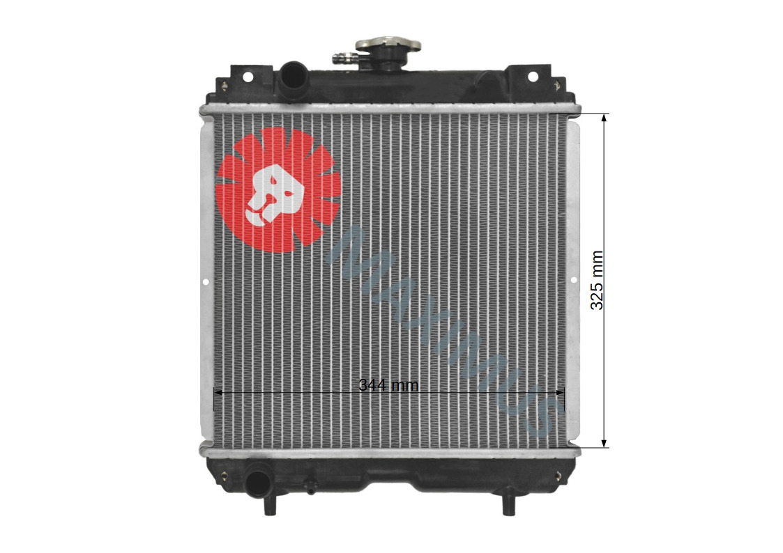 KUBOTA BX1850, BX2350, BX24, BX1860, BX2360, BX25, BX1870, BX2370, BX1870, BX2370, BX2380, BX23, BX1880, BX2380, - רדיאטור עבור טרקטור קומפקטי: תמונה 2 KUBOTA BX1850, BX2350, BX24, BX1860, BX2360, BX25, BX1870, BX2370, BX1870, BX2370, BX2380, BX23, BX1880, BX2380, - רדיאטור עבור טרקטור קומפקטי: תמונה 2