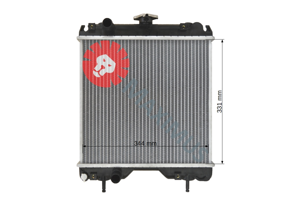 KUBOTA BX2230 , BX22 , BX23 , BX2200 - רדיאטור עבור טרקטור קומפקטי: תמונה 2 KUBOTA BX2230 , BX22 , BX23 , BX2200 - רדיאטור עבור טרקטור קומפקטי: תמונה 2