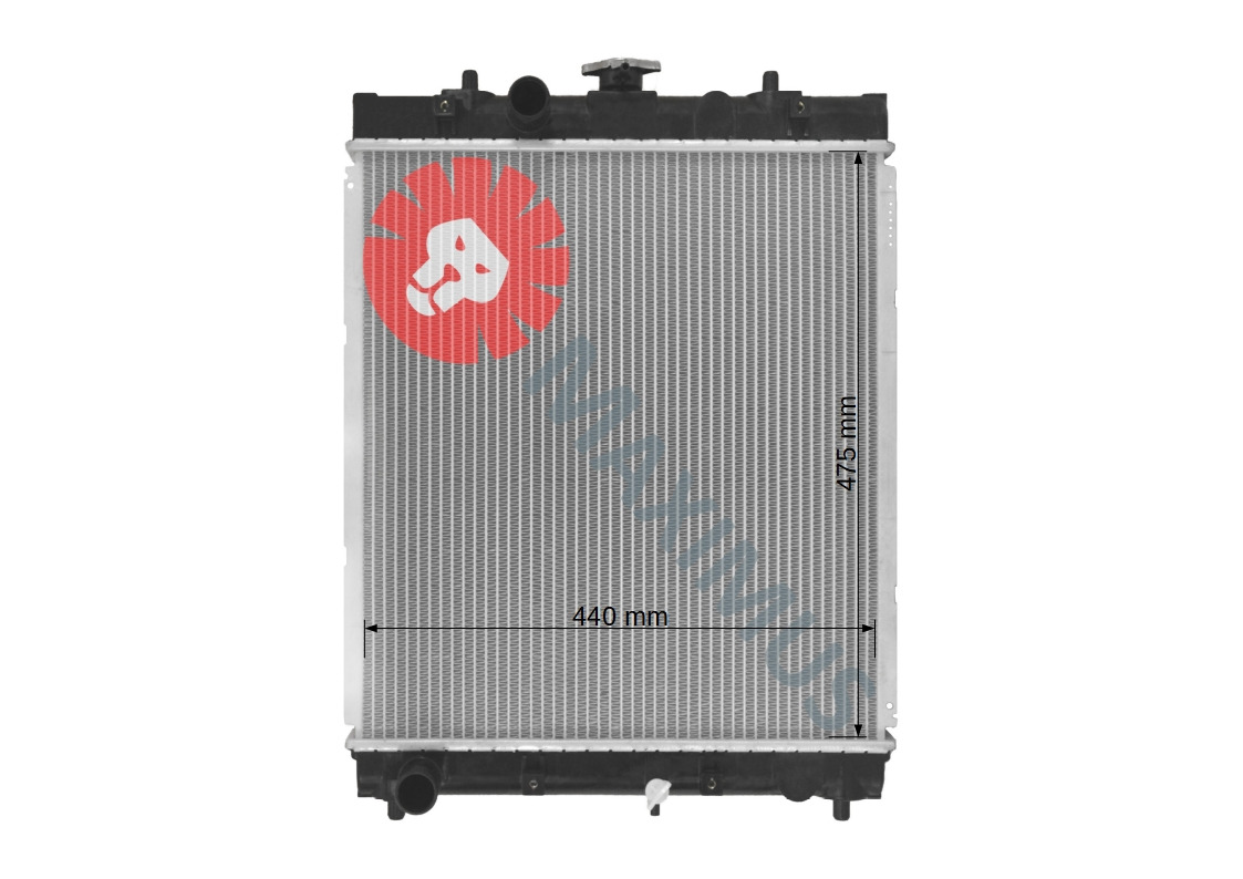 KUBOTA L4400 - רדיאטור עבור טרקטור קומפקטי: תמונה 2 KUBOTA L4400 - רדיאטור עבור טרקטור קומפקטי: תמונה 2