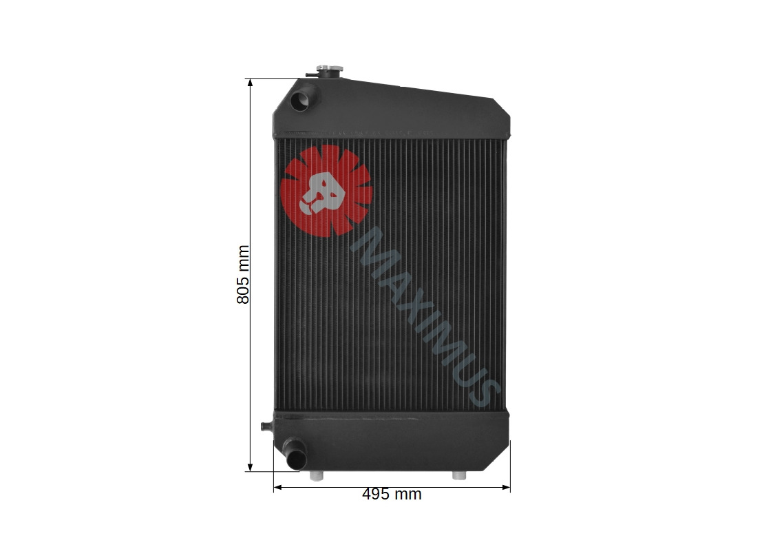 MANITOU MLT629 MLT633 MLT730 MLT732 MLT932 - רדיאטור עבור מפעיל טלסקופי: תמונה 3 MANITOU MLT629 MLT633 MLT730 MLT732 MLT932 - רדיאטור עבור מפעיל טלסקופי: תמונה 3