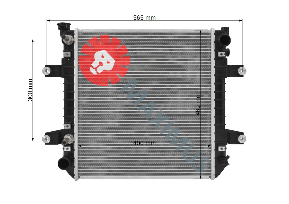 NISSAN WÓZEK WIDŁOWY FORKLIFT - רדיאטור עבור מלגזה: תמונה 2 NISSAN WÓZEK WIDŁOWY FORKLIFT - רדיאטור עבור מלגזה: תמונה 2