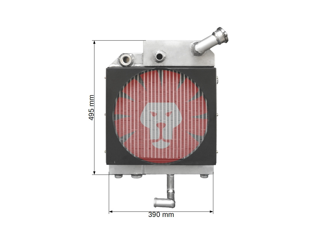 STRASSMAYR BF400 - רדיאטור עבור ציוד תעשייתי: תמונה 2 STRASSMAYR BF400 - רדיאטור עבור ציוד תעשייתי: תמונה 2