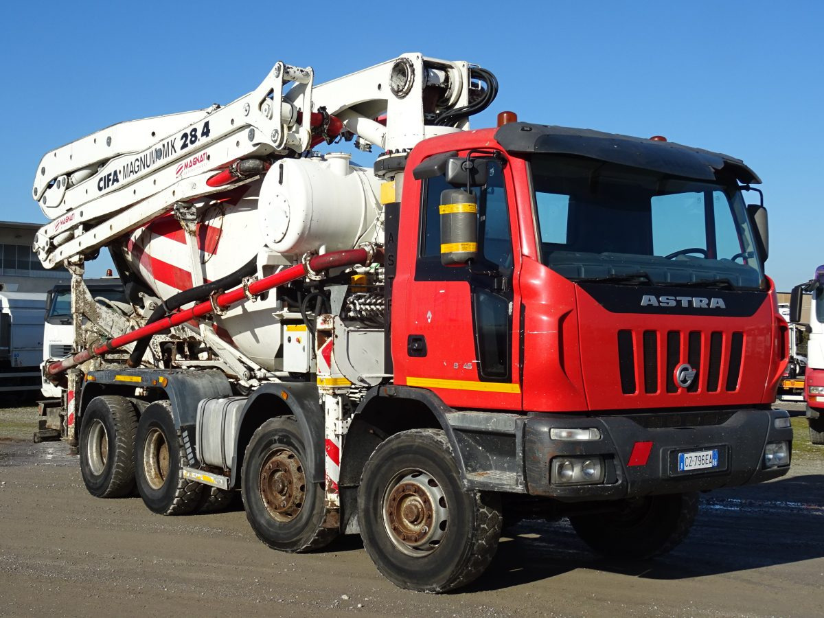 ASTRA HD8 8445 CIFA MK28.4 - משאית משאבת מערבל: תמונה 1 ASTRA HD8 8445 CIFA MK28.4 - משאית משאבת מערבל: תמונה 1