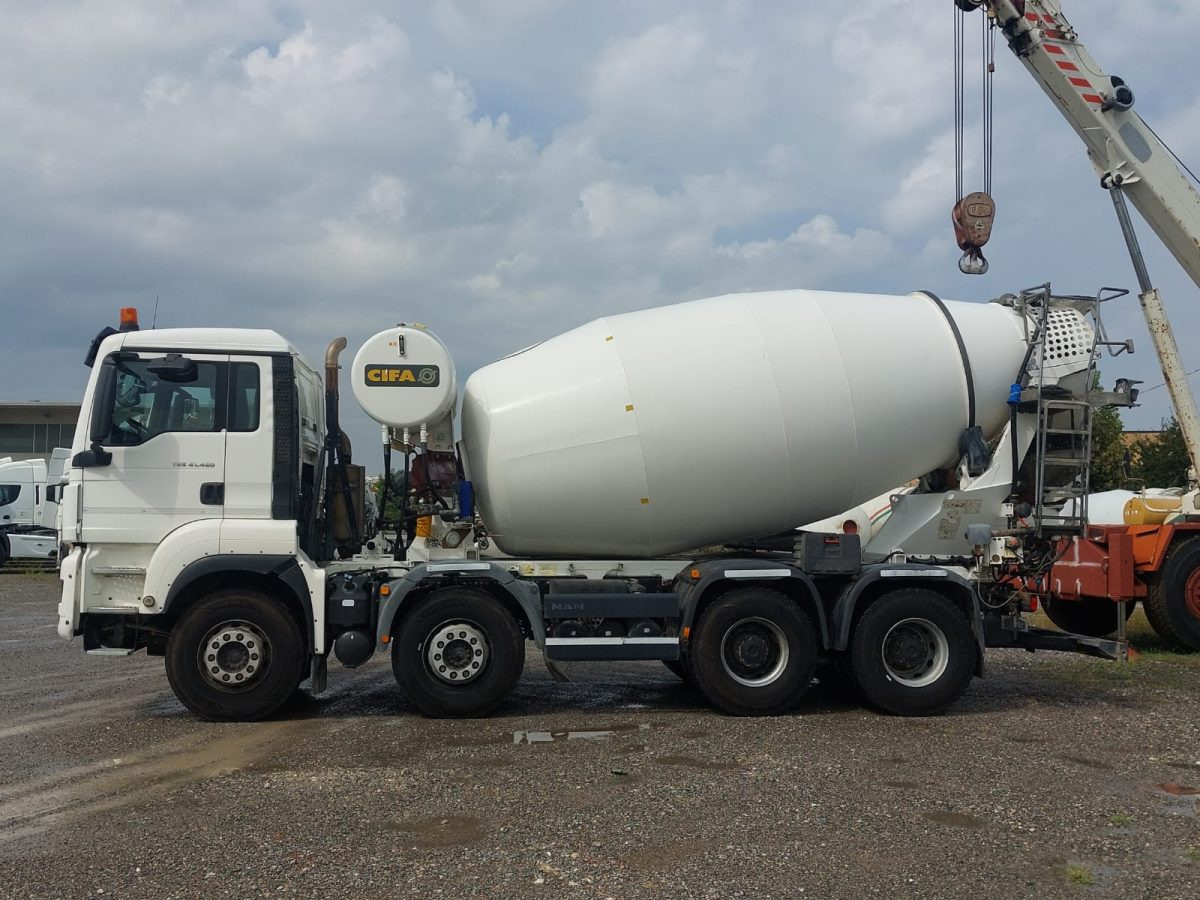 MAN TGS 41.480 CIFA RY1300 - משאית מערבלת בטון: תמונה 5 MAN TGS 41.480 CIFA RY1300 - משאית מערבלת בטון: תמונה 5