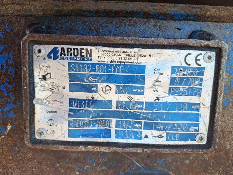 מטפל בפסולת/ תעשייתי עבור הובלה של אשפה Fuchs MHL 331: תמונה 6