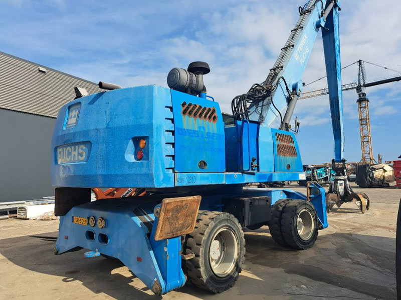 מטפל בפסולת/ תעשייתי עבור הובלה של אשפה Fuchs MHL360D with low hour engine + grapple: תמונה 8