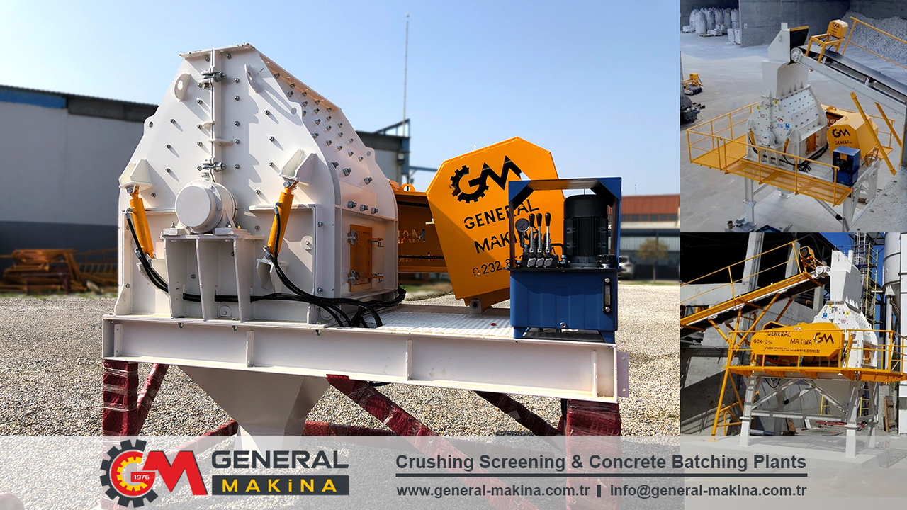 GENERAL MAKİNA GNR900 Powerful Hammer Stone Crusher - מגרסה: תמונה 1 GENERAL MAKİNA GNR900 Powerful Hammer Stone Crusher - מגרסה: תמונה 1