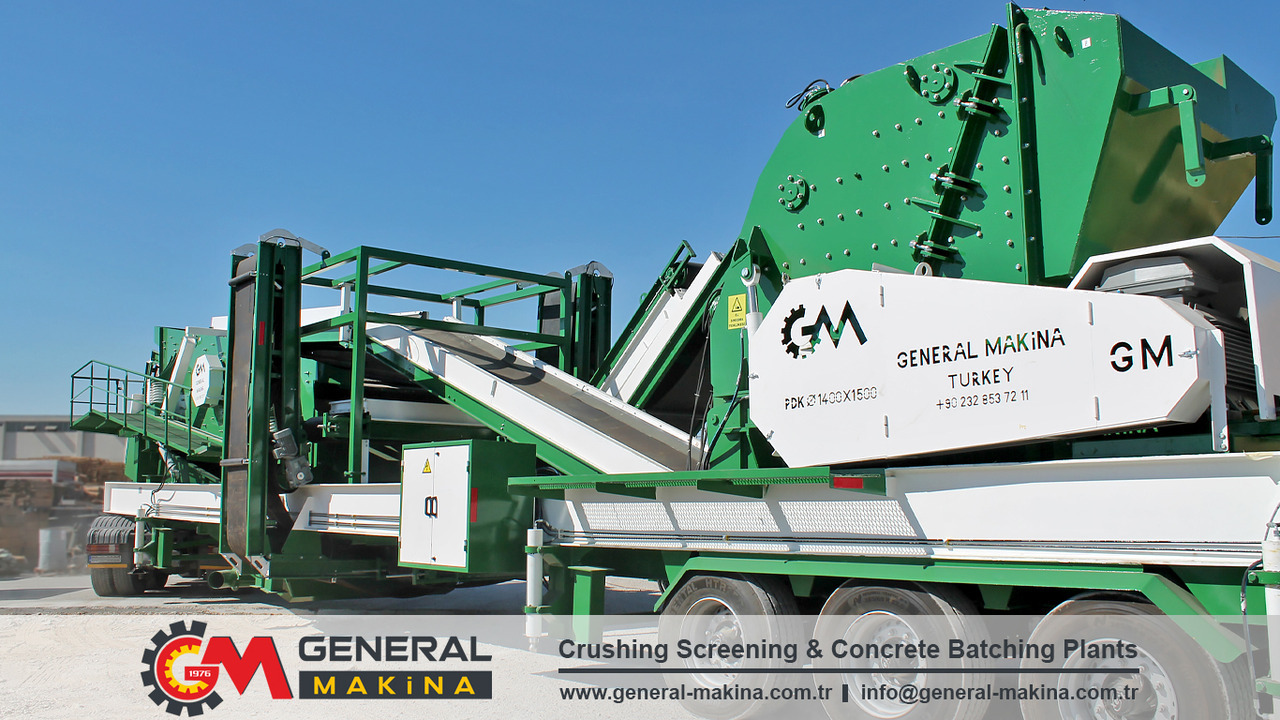 GENERAL MAKİNA Mobile Crushing System With Jaw Crusher - מגרסת מלחציים: תמונה 3 GENERAL MAKİNA Mobile Crushing System With Jaw Crusher - מגרסת מלחציים: תמונה 3