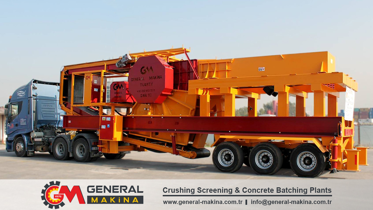 GENERAL MAKİNA Mobile Crushing System With Jaw Crusher - מגרסת מלחציים: תמונה 5 GENERAL MAKİNA Mobile Crushing System With Jaw Crusher - מגרסת מלחציים: תמונה 5
