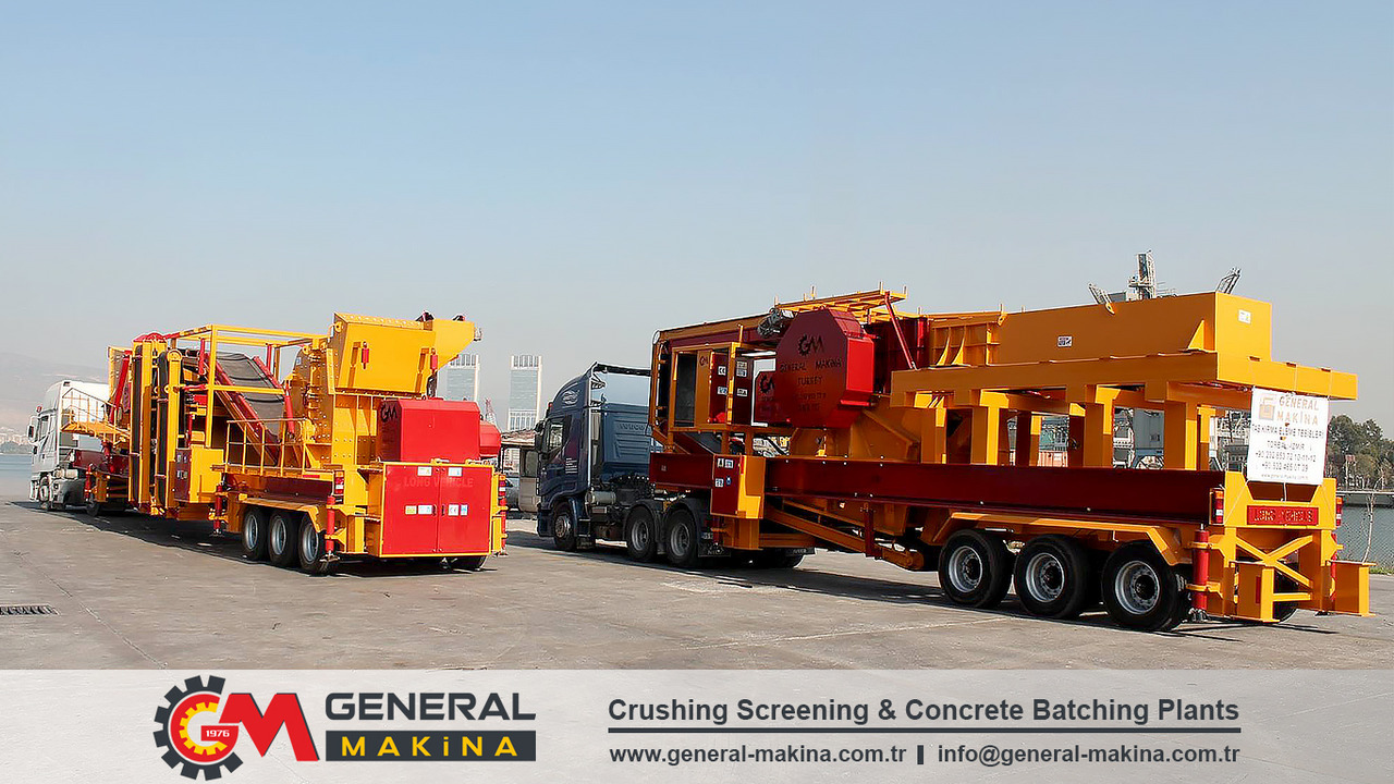 GENERAL MAKİNA Mobile Crushing System With Jaw Crusher - מגרסת מלחציים: תמונה 1 GENERAL MAKİNA Mobile Crushing System With Jaw Crusher - מגרסת מלחציים: תמונה 1
