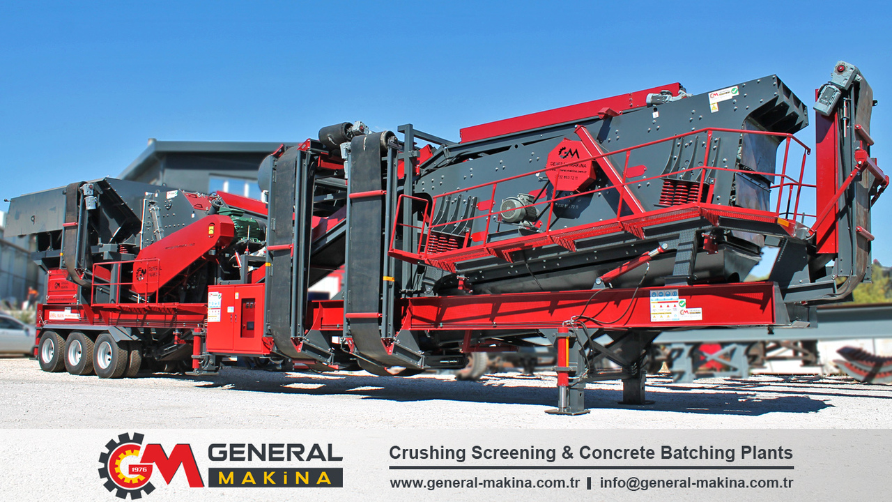 General Makina 01 Series Mobile Crushing and Screening Plant - מגרסה ניידת: תמונה 4 General Makina 01 Series Mobile Crushing and Screening Plant - מגרסה ניידת: תמונה 4